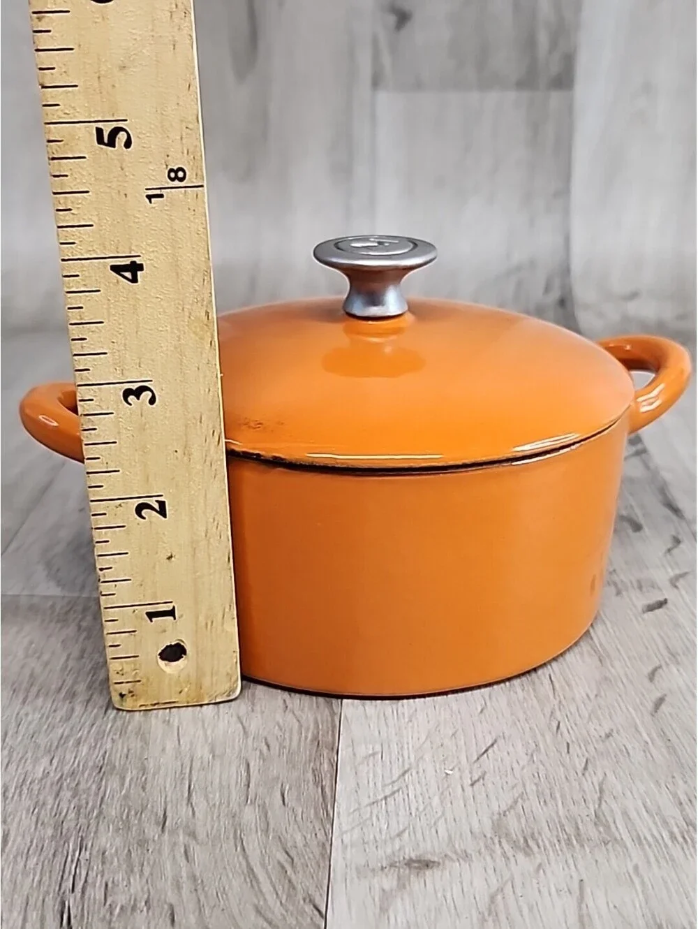 Mario Batali by DANSK Mini Cast Iron Dutch Oven - Orange